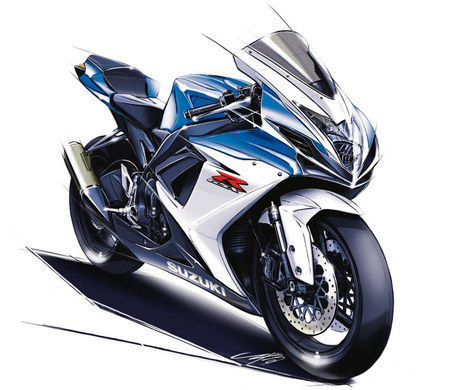 Sketsa Suzuki GSX150R 2014