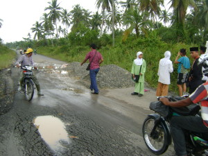 Jalan lintas Sinaboi-Dumai yang akan segera dibangun | Foto: Hendri.