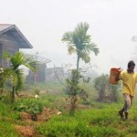 Kebakaran Lahan Dekati Pemukiman, Warga Selatpanjang Panik