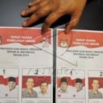 Surat Suara Pilpres di Pekanbaru Sudah Mulai Dilipat