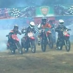 Desa Batin Betuah Adakan Lomba Motocross