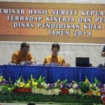 Disdik Dumai Gelar Seminar Hasil Survei Kepuasan Publik 2014