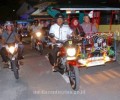 Bermalam di Selatpanjang, Kapolda Riau Patroli Pakai Becak